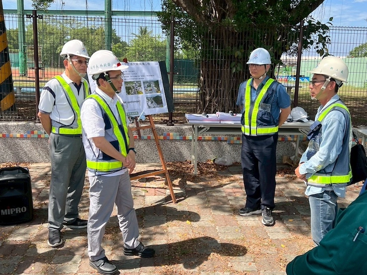 林欽榮副市長特安排今(18)日前往視察翠華路拓寬工程2