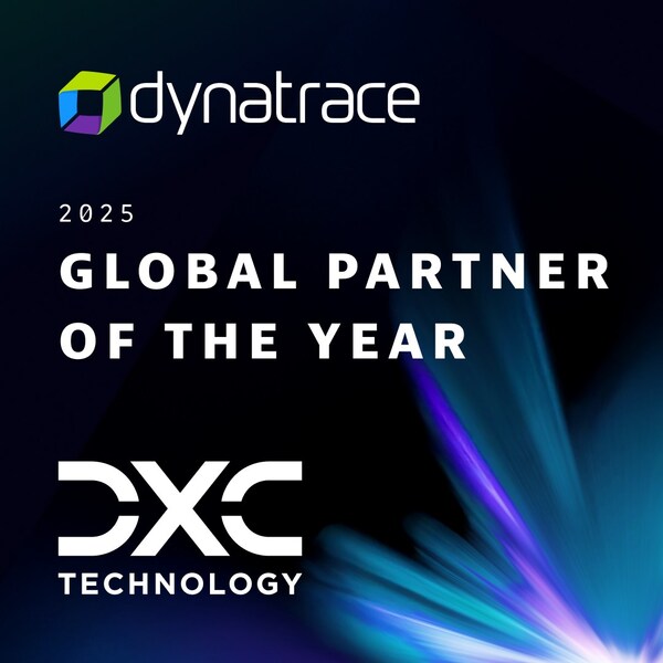 Dynatrace頒發「年度全球合作夥伴大獎」(Global Partner of the Year)予DXC