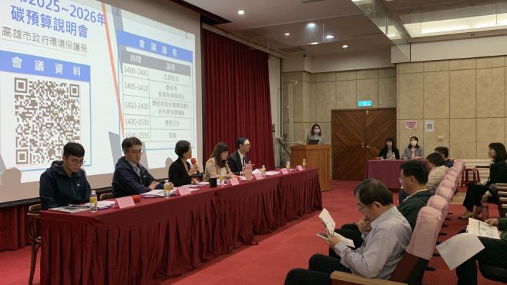 府會合作共推淨零高市通過全國首筆「城市碳預算」