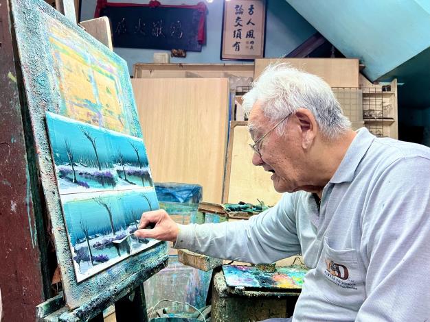 臺南市政府民治市政中心藝文展：范春展創作個展–彩繪半世紀．回眸油愛