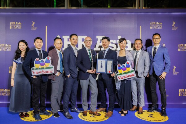 ViewSonic三度蟬聯《HR Asia》亞洲最佳雇主獎，打造有溫度的職場成長力。