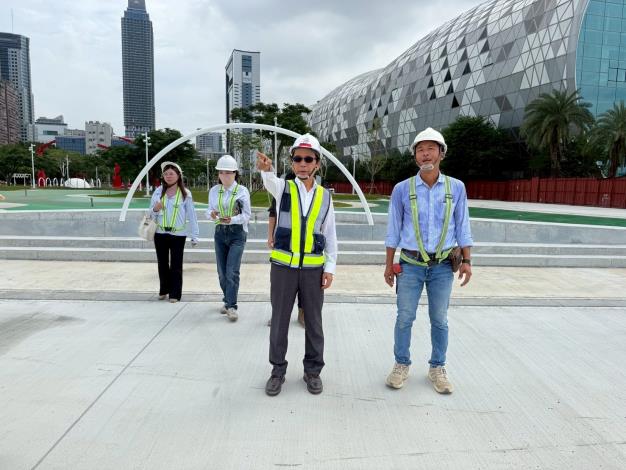 打造親水新亮點！ 視察新光公園戲水區 林欽榮：預計10月完工