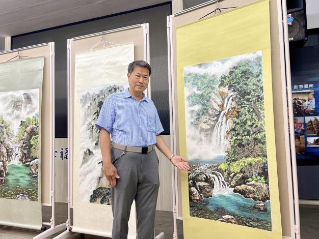 廖仁彬創作個展  大地的山韻水色