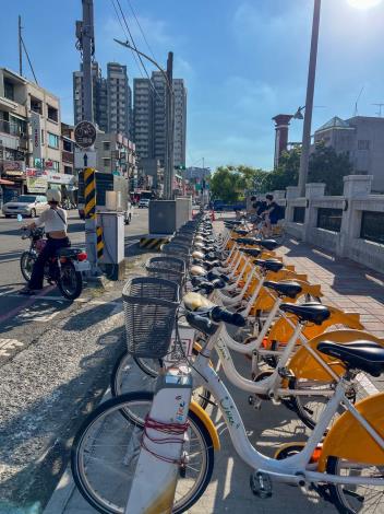 臺南市公共自行車2.0突破1,000萬騎乘人次，車輛站點持續增加