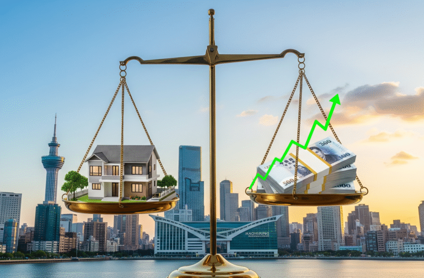 從房價所得比看見城市新貌：深度解析高雄的「房價」與「薪資」的……
