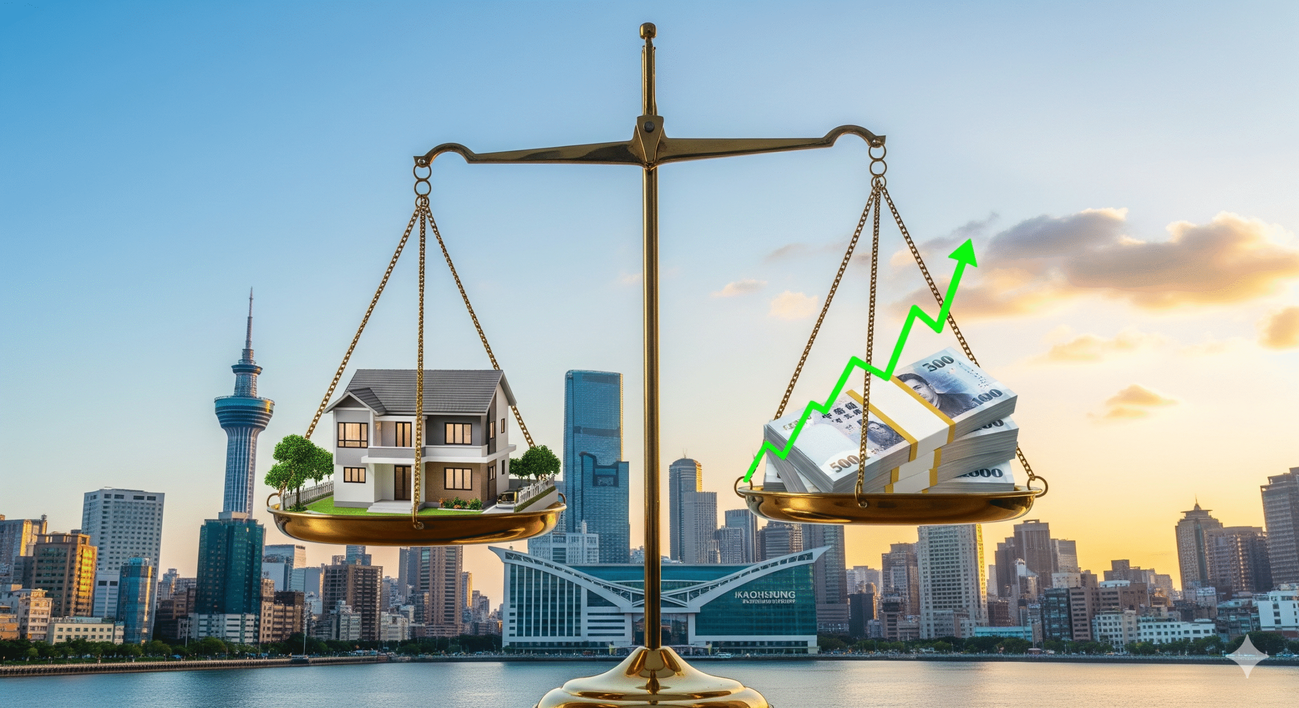 從房價所得比看見城市新貌：深度解析高雄的「房價」與「薪資」的結構性變遷