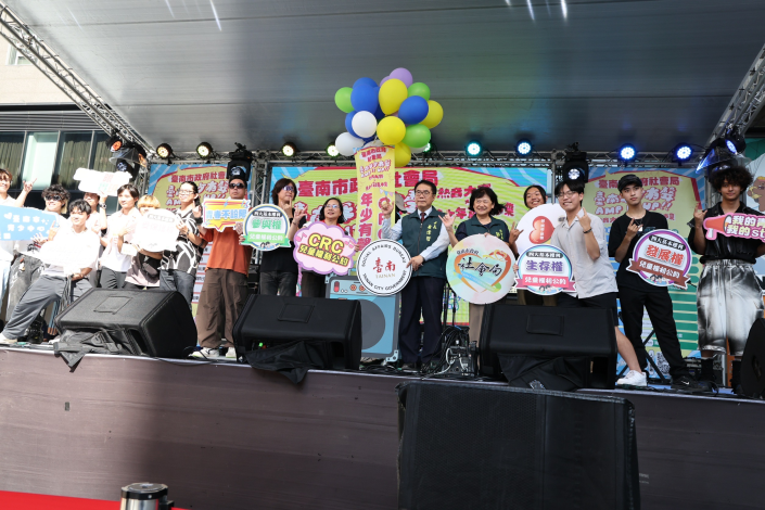 台南年少有聲 AMP IT UP活動登場   黃偉哲盼打造讓青少年展創意的舞台