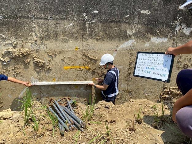 去年凱米颱風後壁排水護岸損壞  南市府：委託技師公會查證按圖施工，已完成結構補強