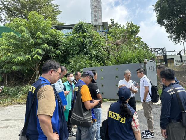 小港區坪北段437地號查察結果 市府責成承商依法補辦水保計劃並改善暫置現場