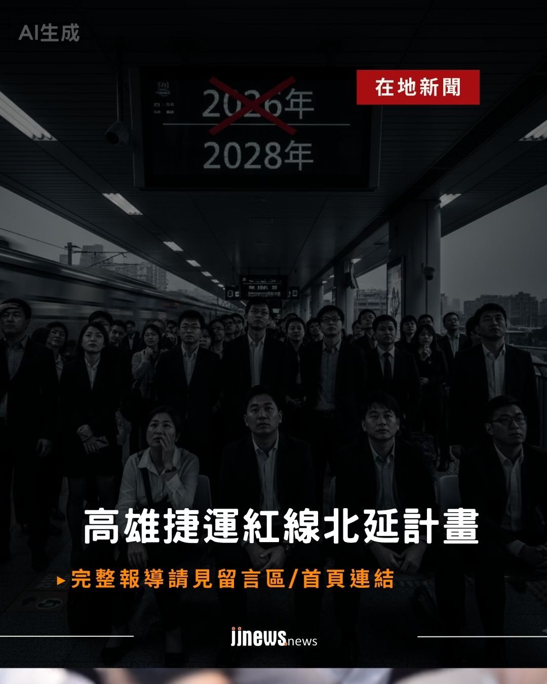 高捷岡山路竹線通車延後兩年：缺工缺料衝擊北高雄發展，通勤族與產業鏈受考驗