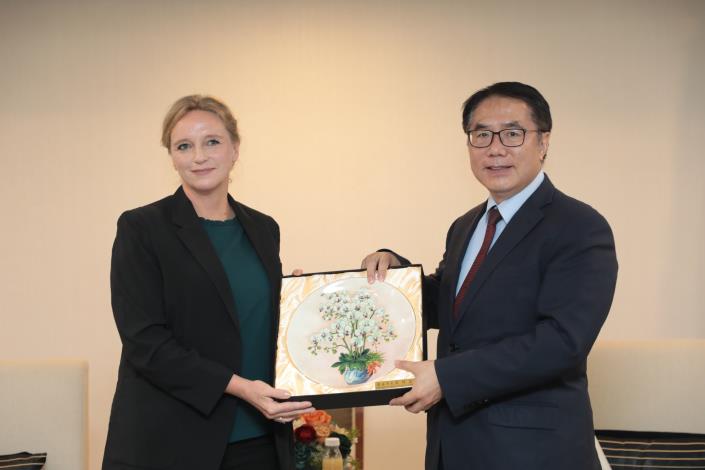 瑞典駐台代表拜會南市府 肯定台南永續城市成果盼深化合作