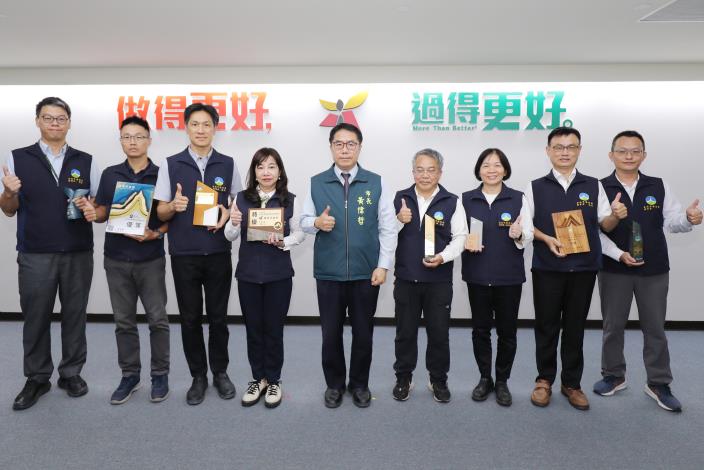 南市環保績效獲環境部多項特優肯定　黃偉哲呼籲以持續...