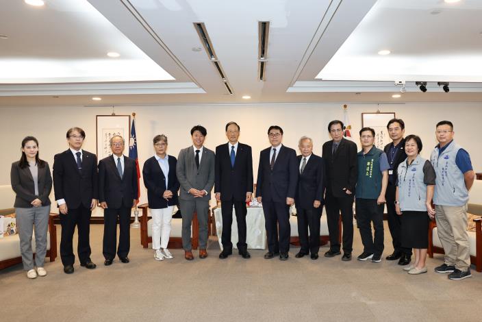 日本鹿兒島商工會議所拜會 黃偉哲盼產官齊力帶動雙邊商業觀光交……