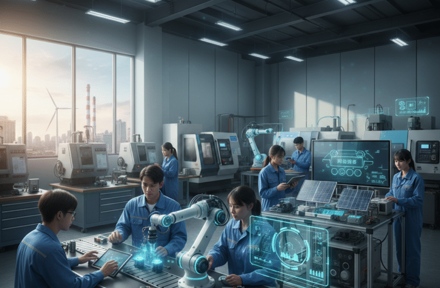 技職教育的「AI轉向」：南台灣高中職如何利用新設備...