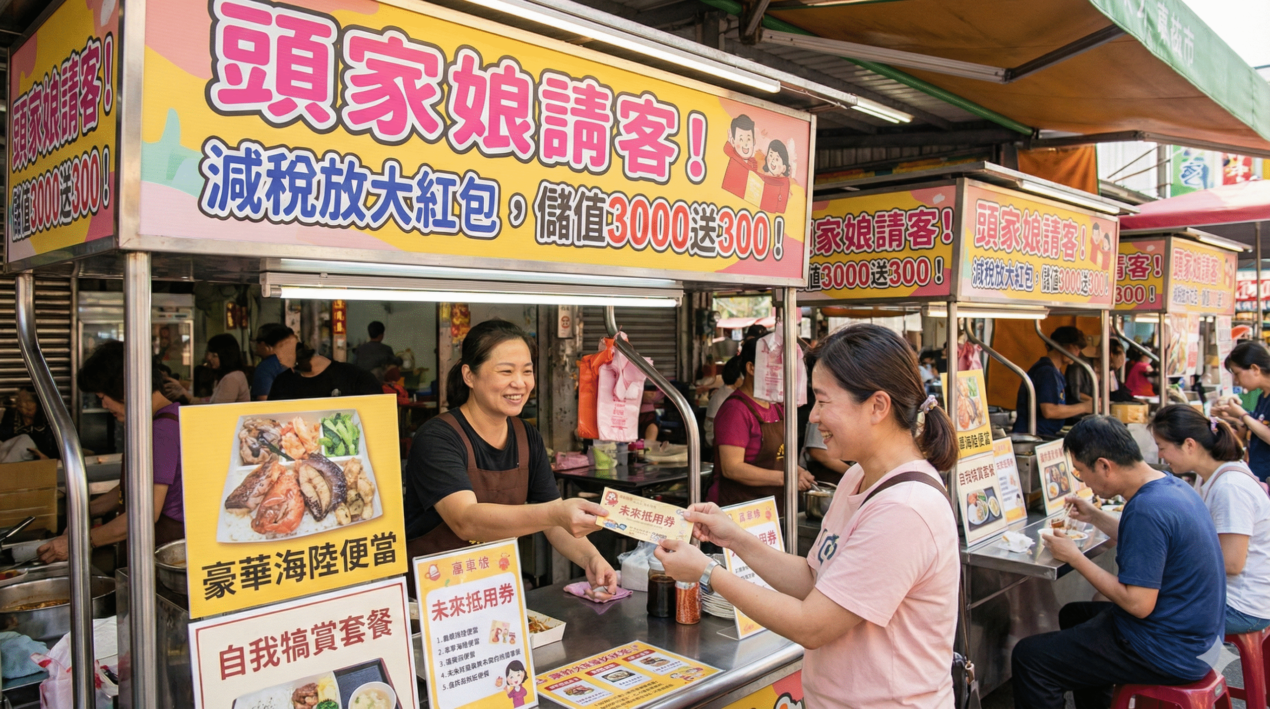 減稅大禮包的「消費乘數」：南台灣餐飲零售業如何設計「放大紅包……