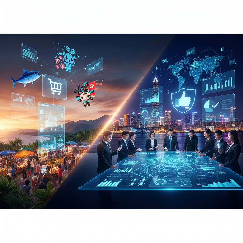 從「數位創生」看見城市品牌：高雄、屏東如何利用科技平台，將在地特色轉化為國際能見度？