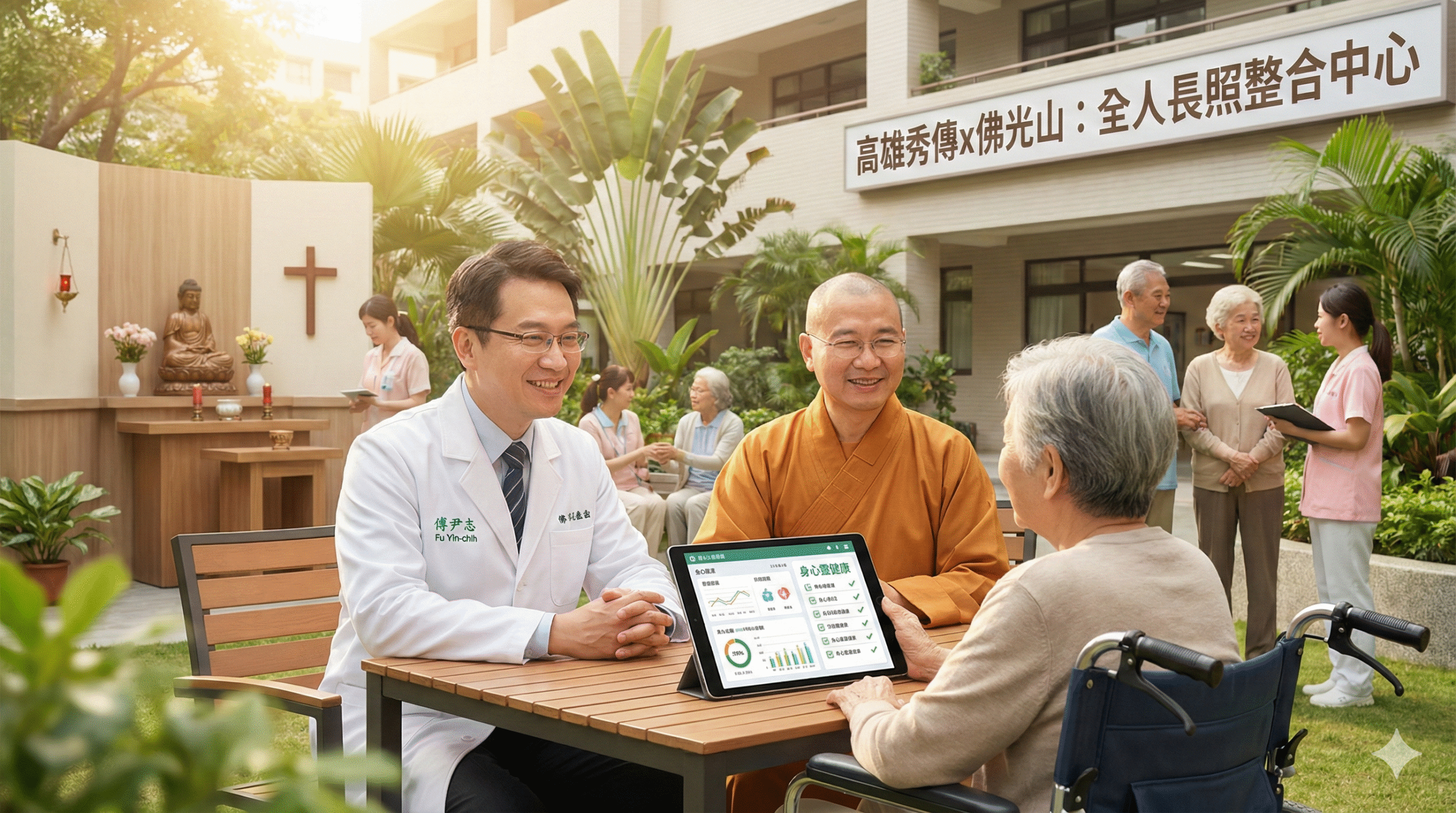 從「醫療」到「身心靈」的整合戰：高雄秀傳攜手佛光山，示範「全……