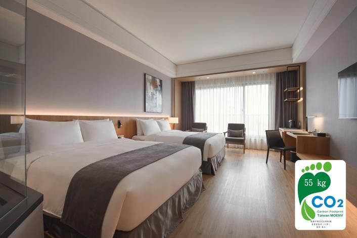 雲嘉南首家碳足跡標籤旅宿業 禧榕軒大飯店永續觀光再...