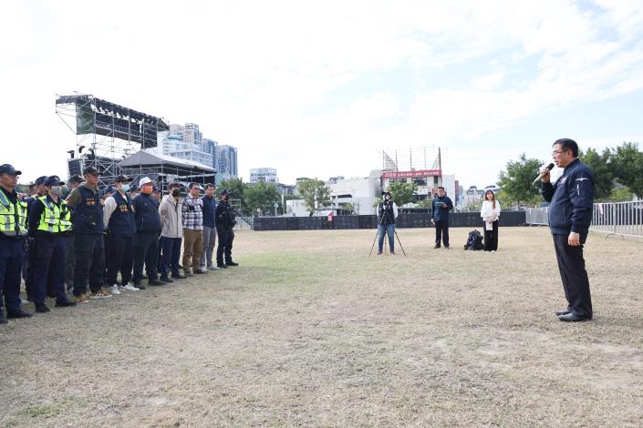 因應2026跨年南市辦理超逼真維安演練  黃偉哲：做最好準備確保市……