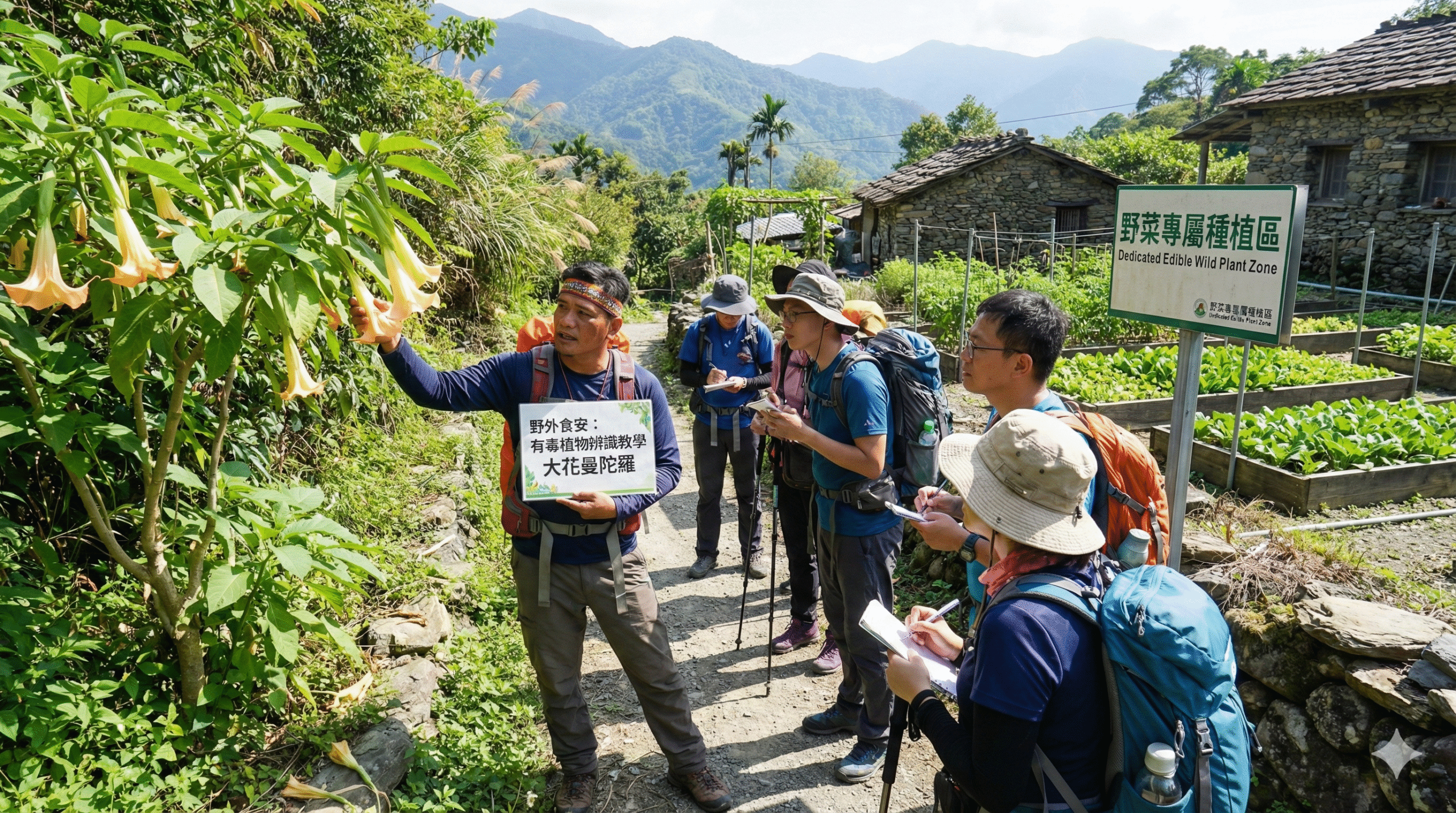野菜變毒藥？屏東部落中毒案的警示：生態旅遊業者如何建立「野外……