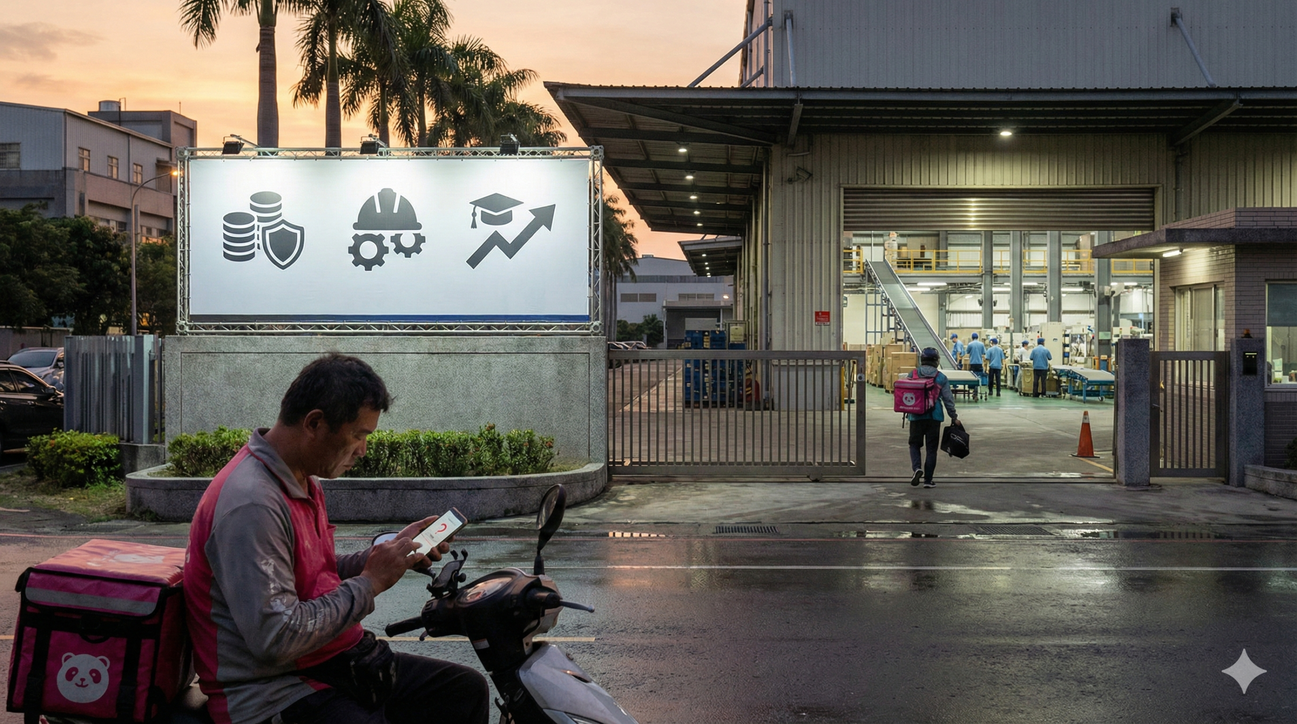 外送員「保底」後的市場變局：兼職人力會回流「實體職場」嗎？對……