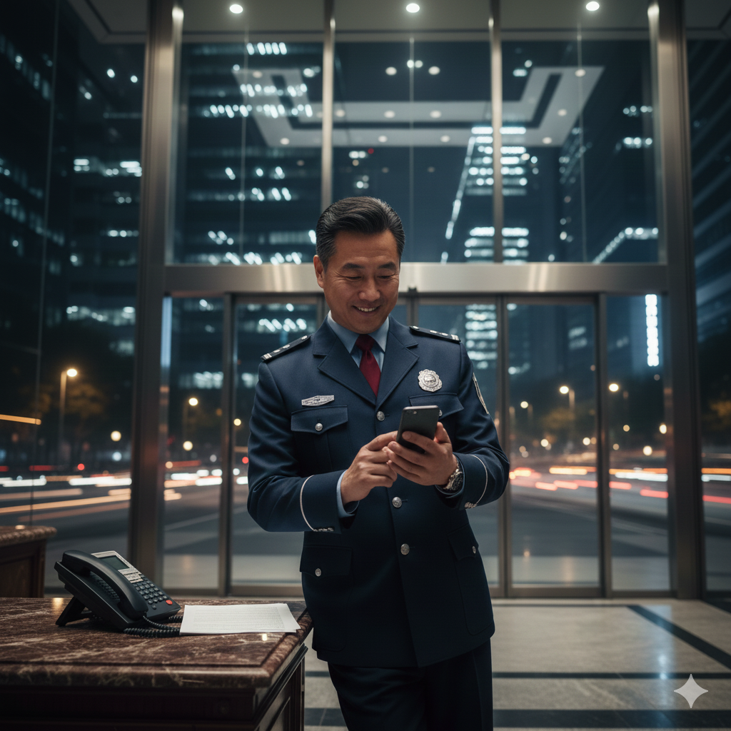 月薪三萬你要他像特種部隊？大夜班保全「狂開單」背後，被忽視的……