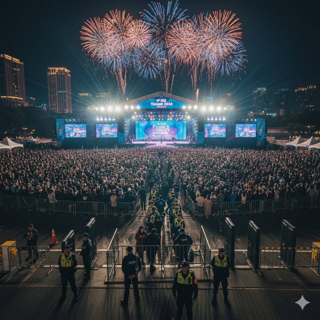維安升級是「趕客」還是「吸客」？從台南跨年看大型活動如何把「……