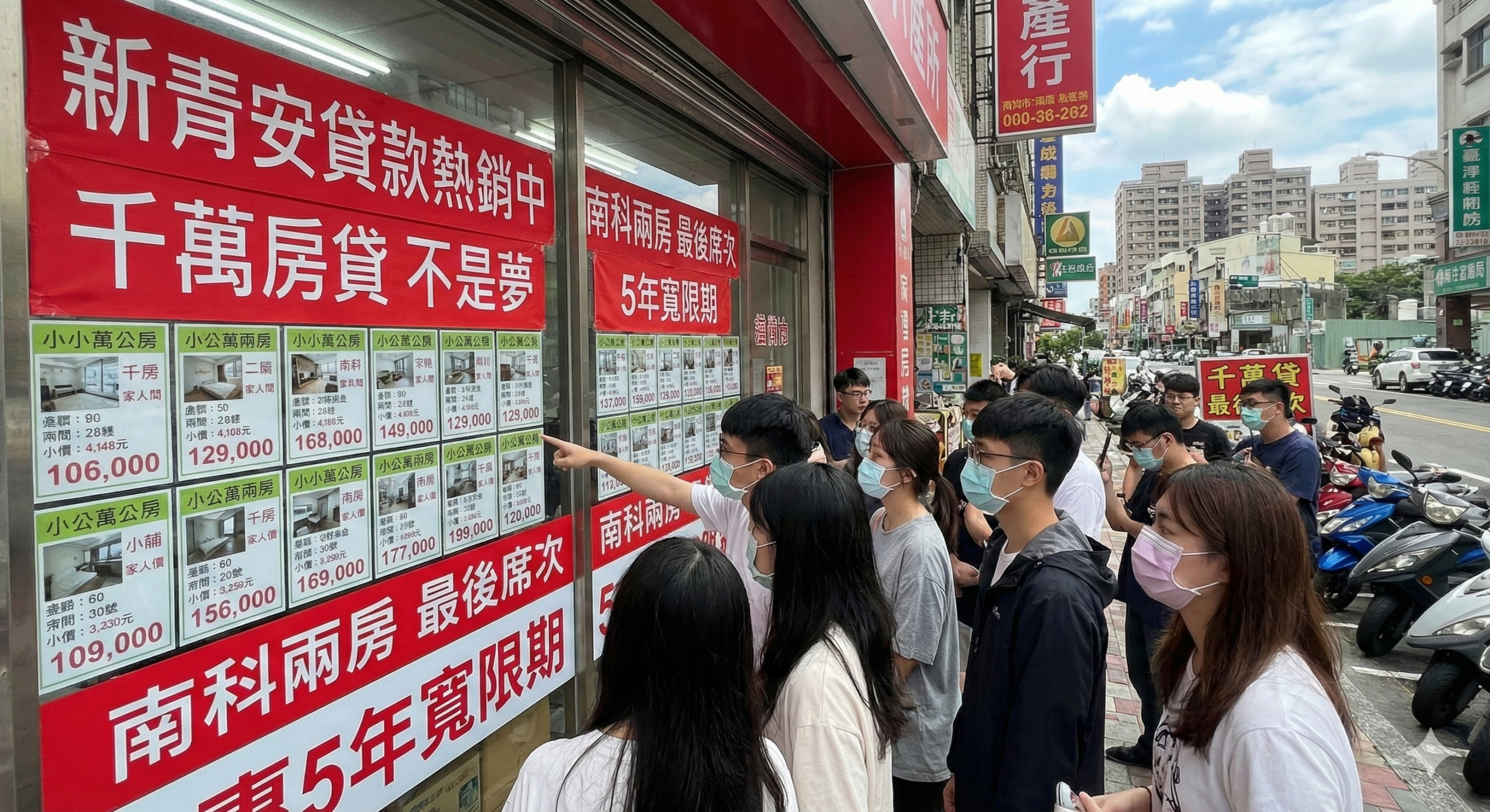 越打房越恐慌？新青安變成定海神針　南台灣首購族面臨千萬孤獨