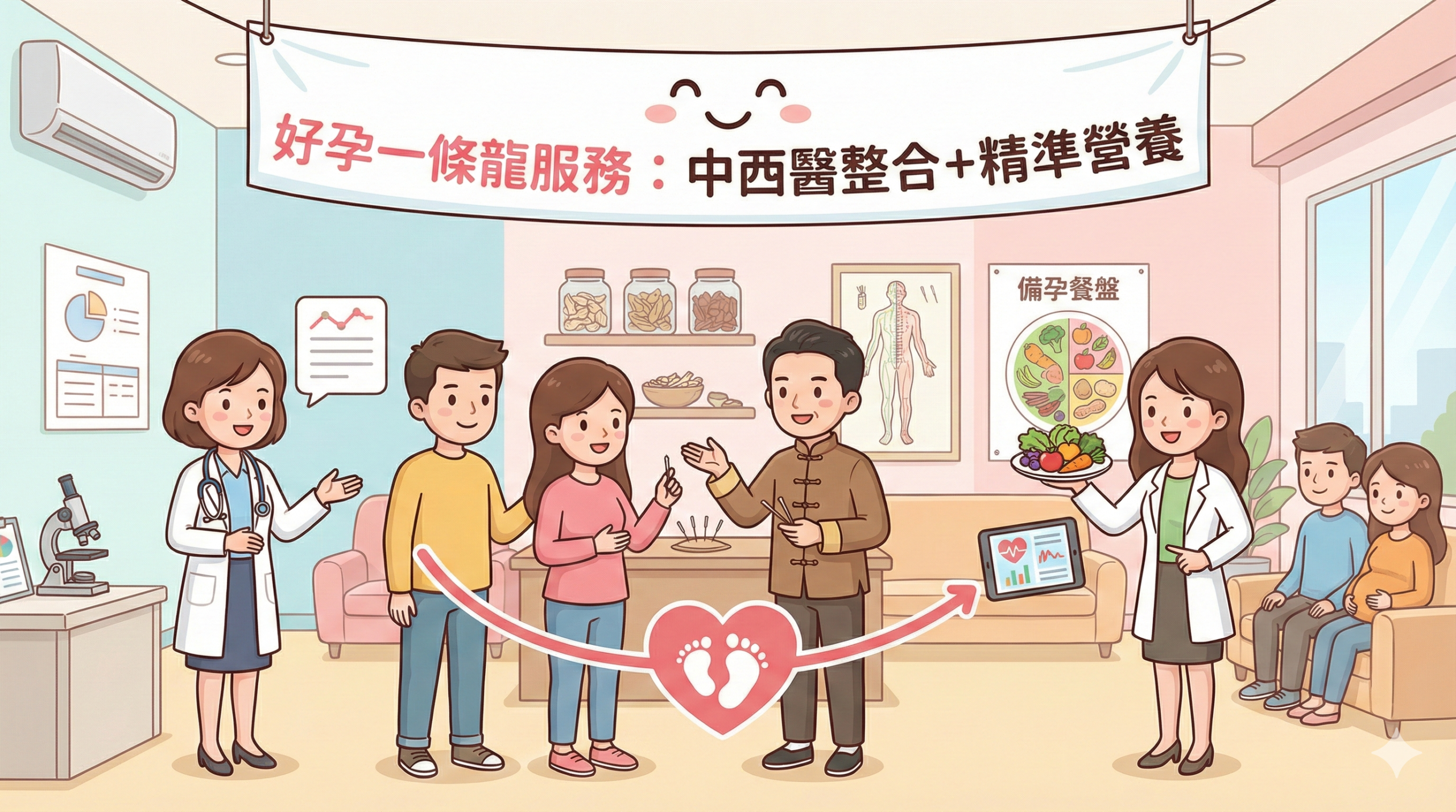 試管補助3.0的「助孕商機」:南台灣生殖醫學中心如何整合「中西……