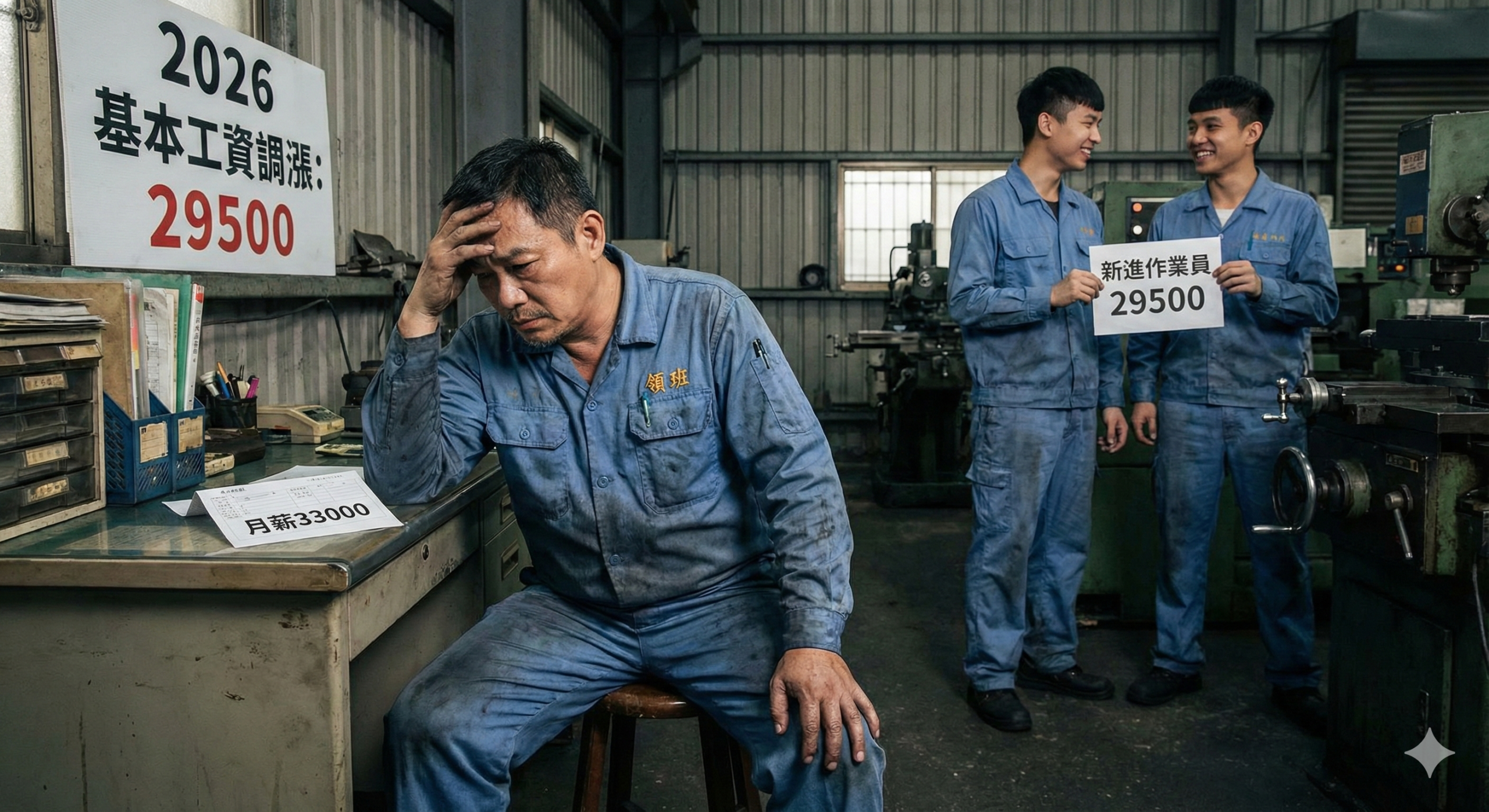老闆的惡夢不是29.5K　薪資壓縮引發離職潮　南台灣工廠恐剩殭屍……