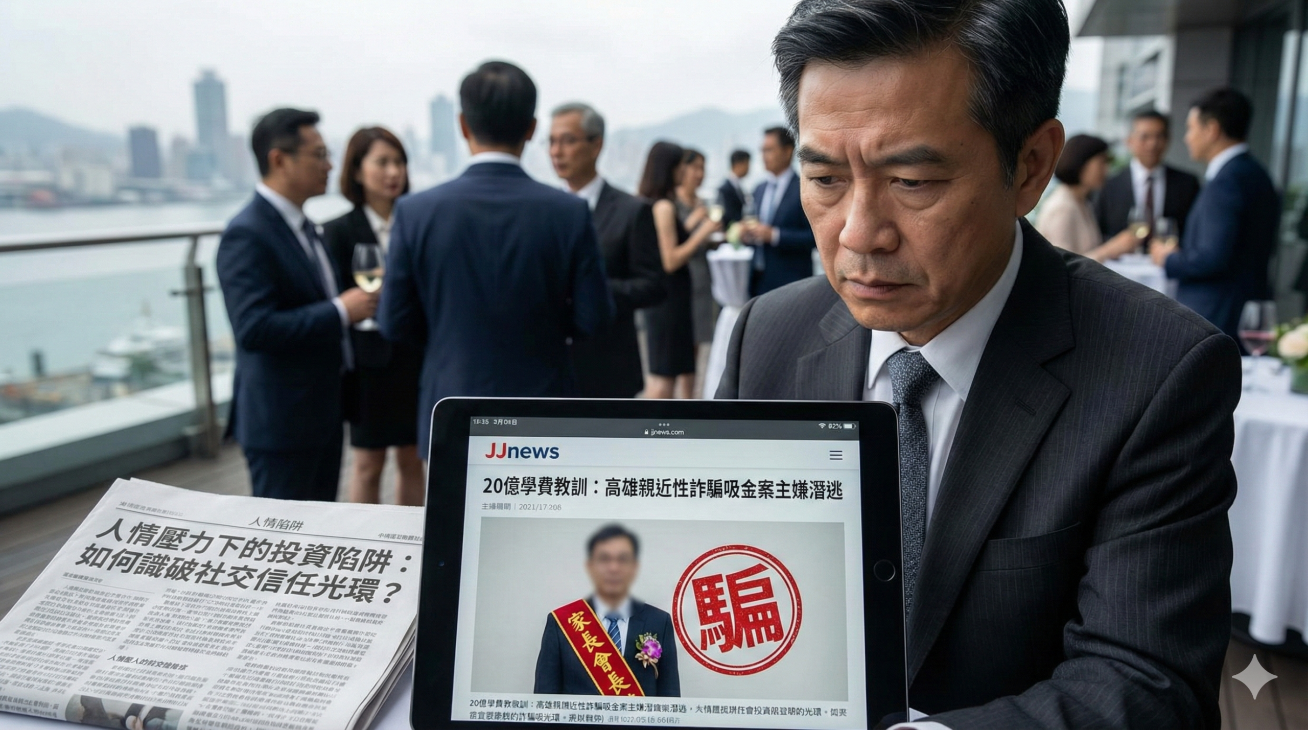 20億學費的教訓：南台灣企業主如何識破「家長會長/社團領袖」光……