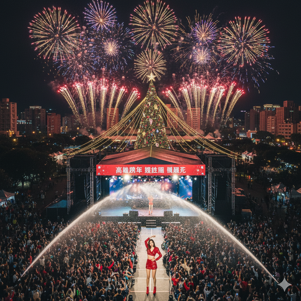 為什麼又是韓星？權恩妃降臨高雄跨年，揭開市府花公帑買「國際演……