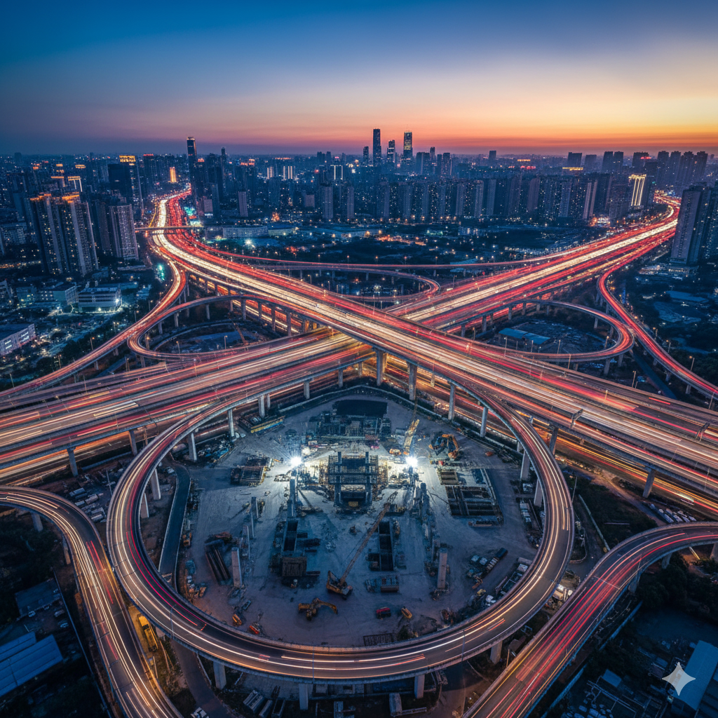 岡山不塞了？別高興太早！44億蓋交流道只是第一步，周邊平面道路……