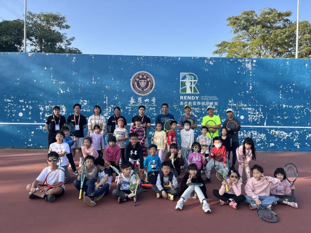 歸仁全民運動中心攜手盧彥勳推出冬令營  培養兒童運動力與網球素……