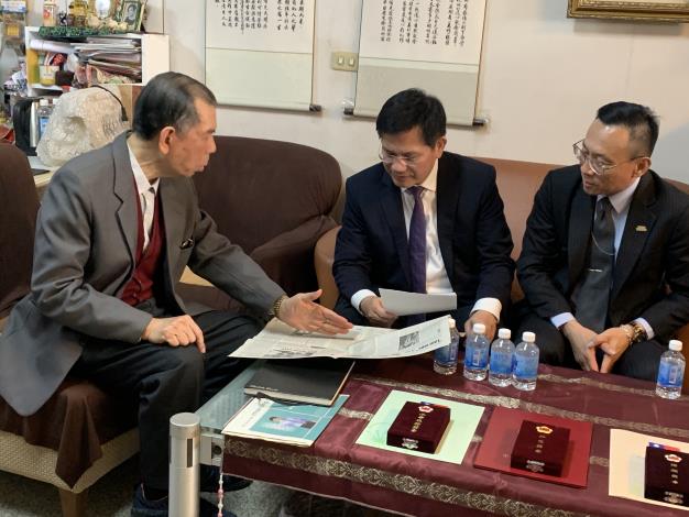 黃偉哲市長悼念駐印度公使謝柏輝 感謝為臺灣外交鞠躬盡瘁