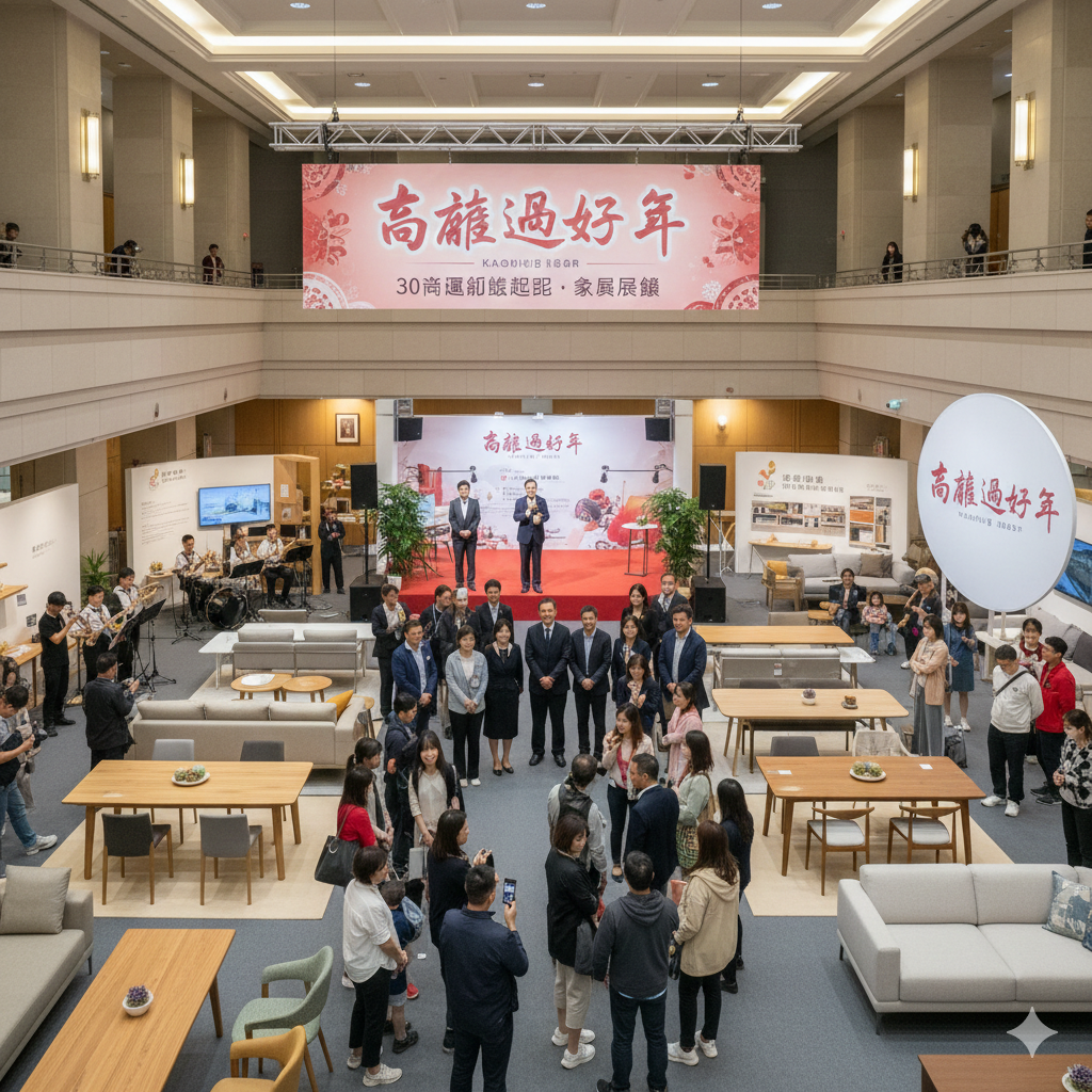 從「年貨」到「家具」——高雄如何把市府大廳變成最強「超級百貨」？