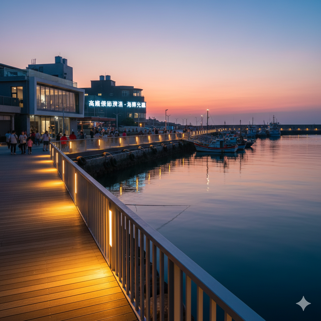 從「傳統魚市」到「海之客廳」：彌陀漁港整建的空間革命