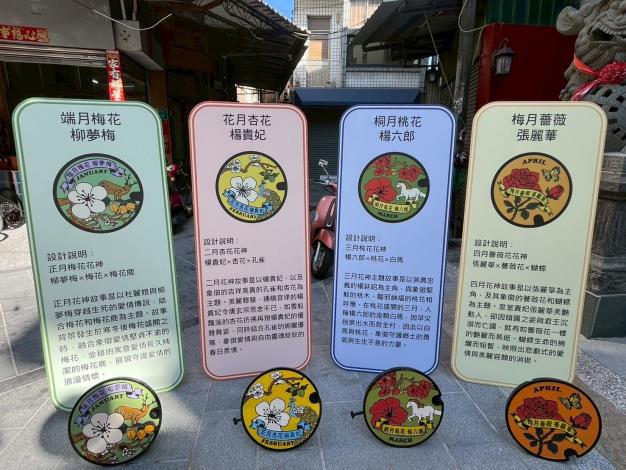 黃偉哲市長邀請民眾漫遊巷弄尋訪孔蓋裡的臺南故事 17款特色污水……