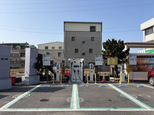 台南「區區有充電站」計畫，第6批充電站上線啟用