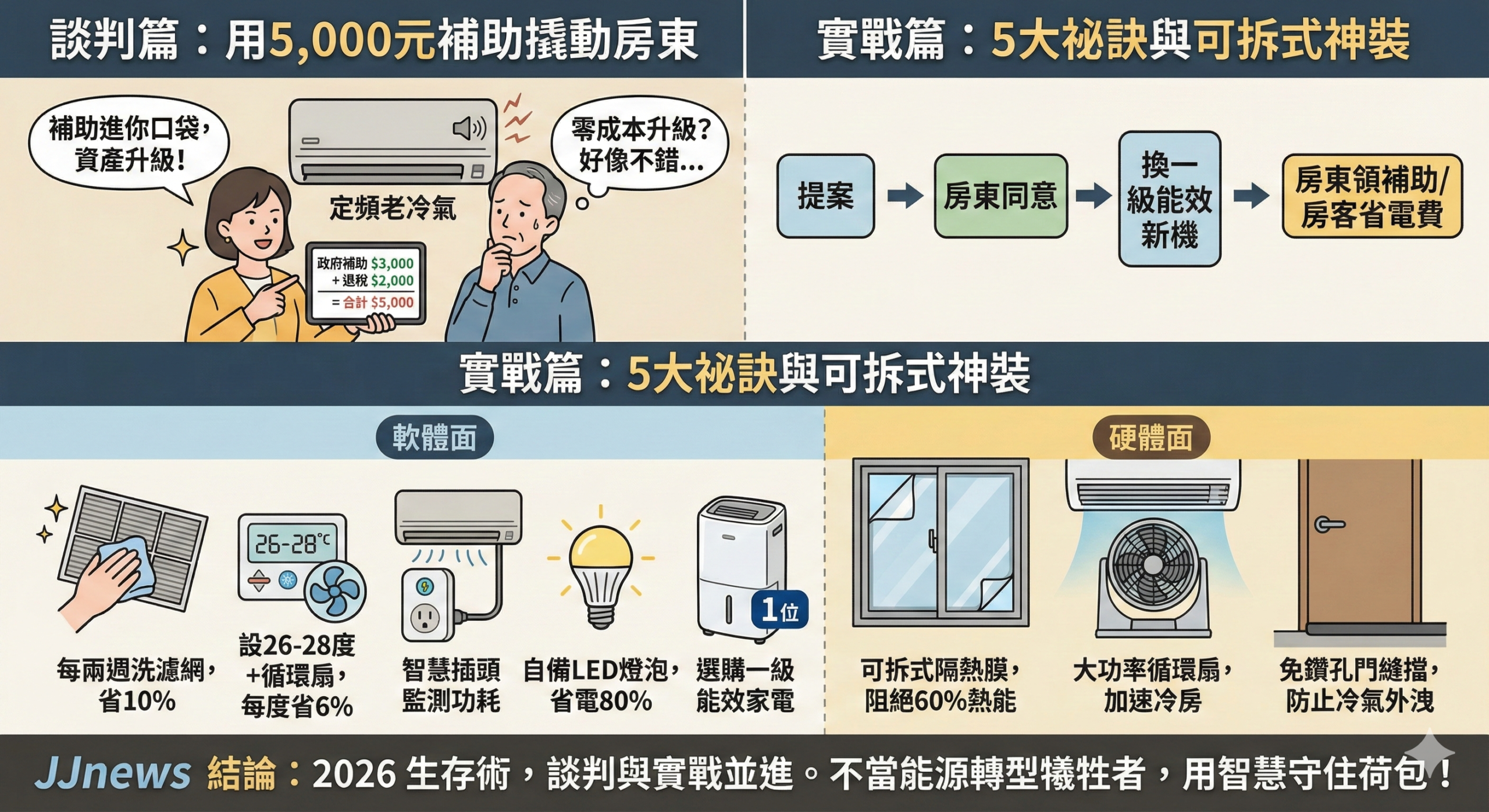 房東不換冷氣怎麼辦?