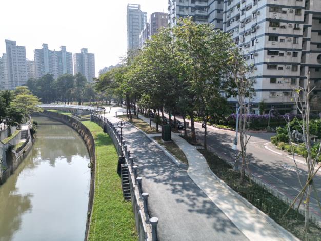 河堤公園「綠廊步道」進化啟動 3月新工區接棒登場