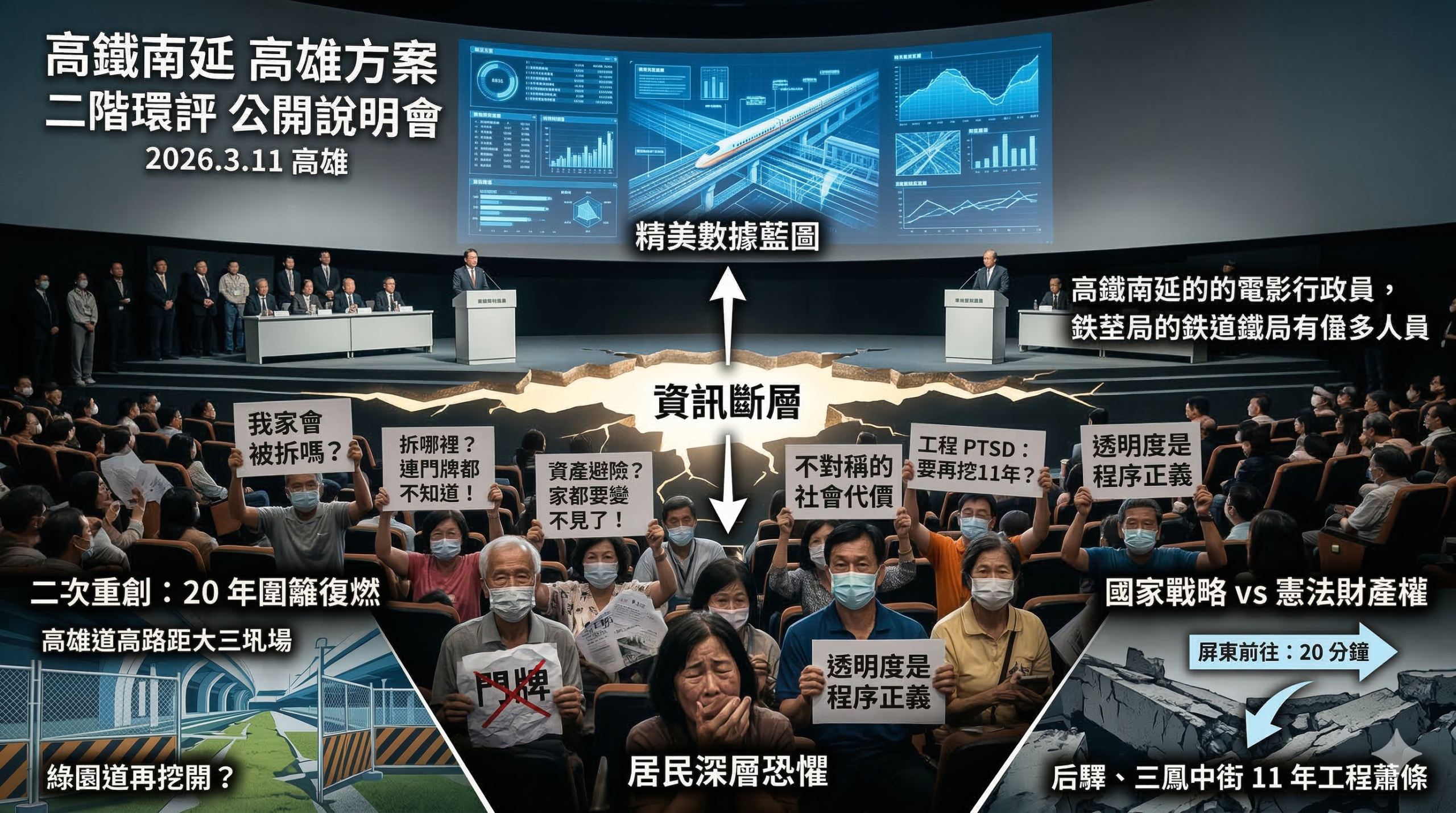 為什麼在二階環評中，居民連「拆哪裡」都不知道？