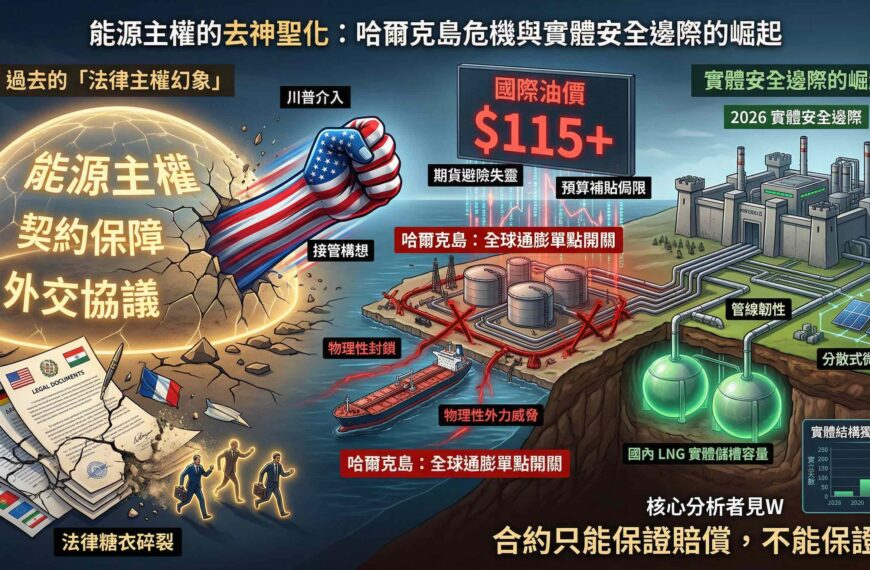 哈爾克島危機與實體安全邊際的崛起