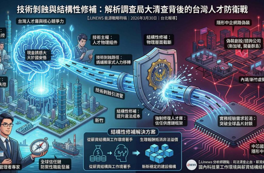 技術剝蝕與結構性修補：解析調查局大清查背後的台灣人...