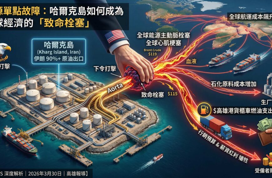 哈爾克島如何成為全球經濟的「致命栓塞」