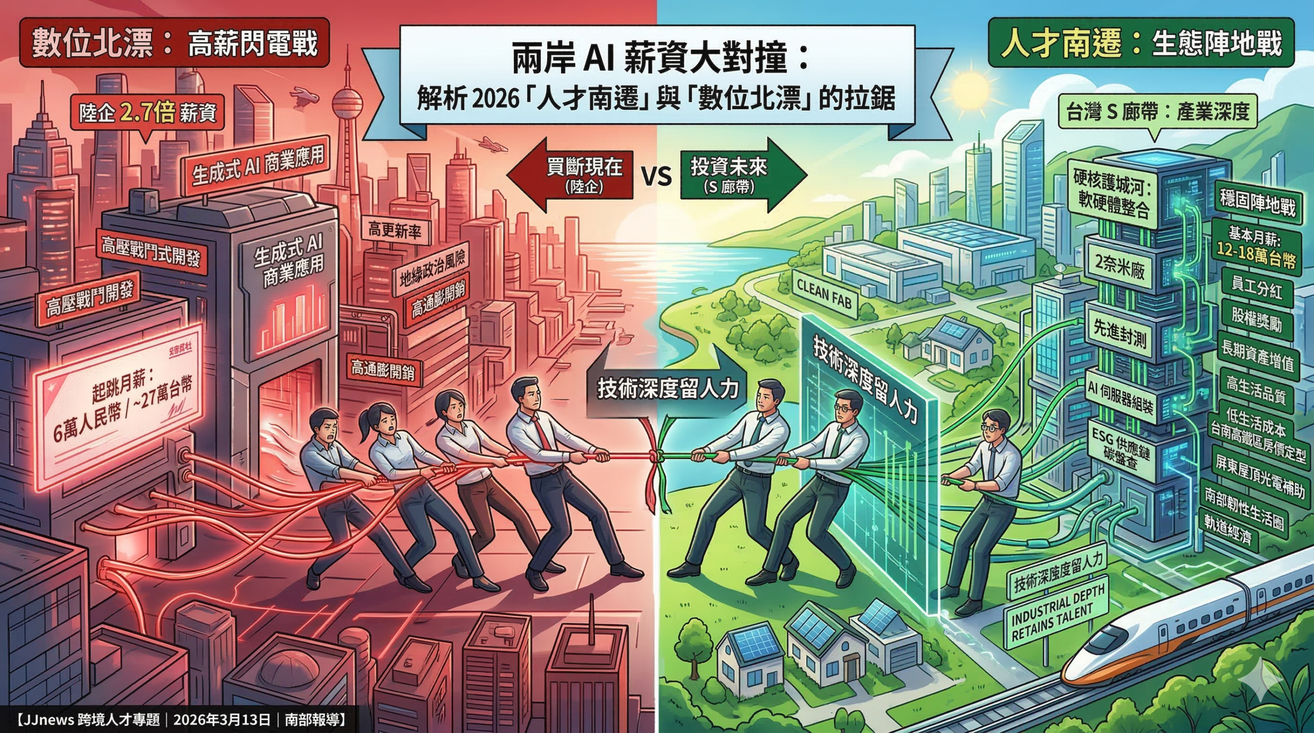 當陸企開出 2.7 倍薪資,台灣 S 廊帶如何靠「產業深度」留人?