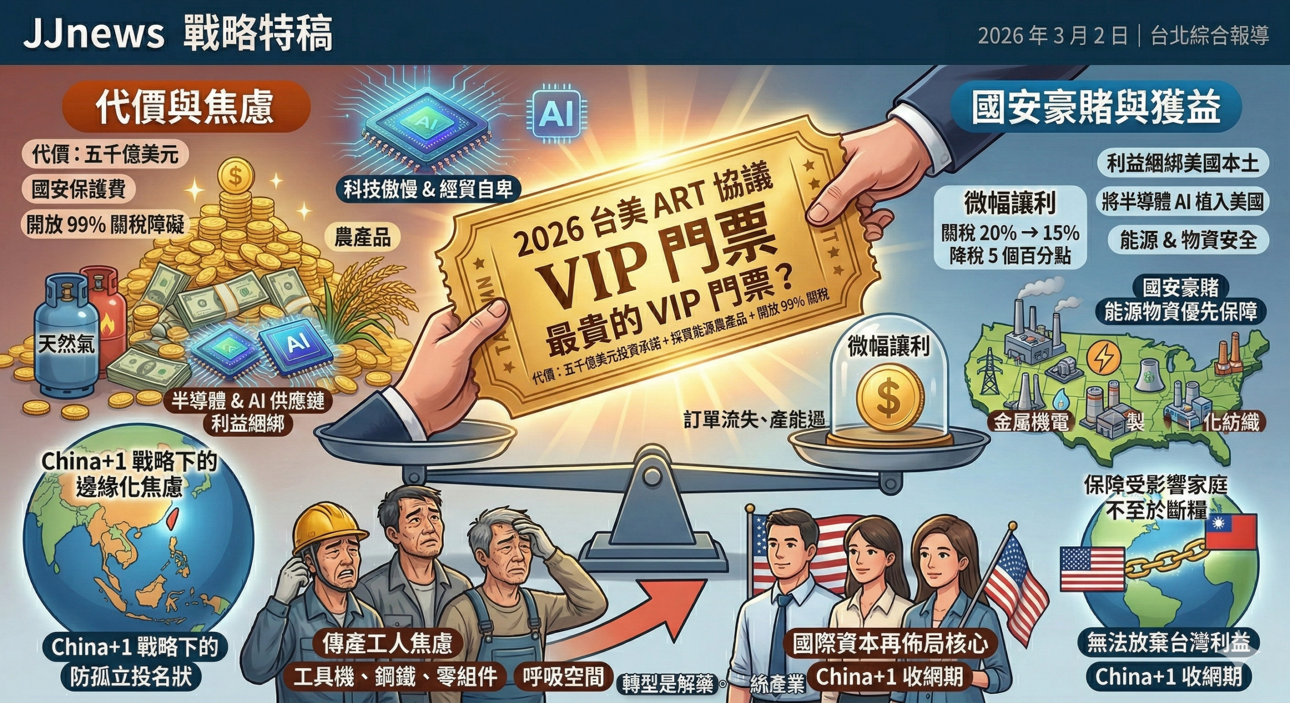 最貴的 VIP 門票？解析 2026 台美 ART 協議背後的邊緣化焦慮與國……