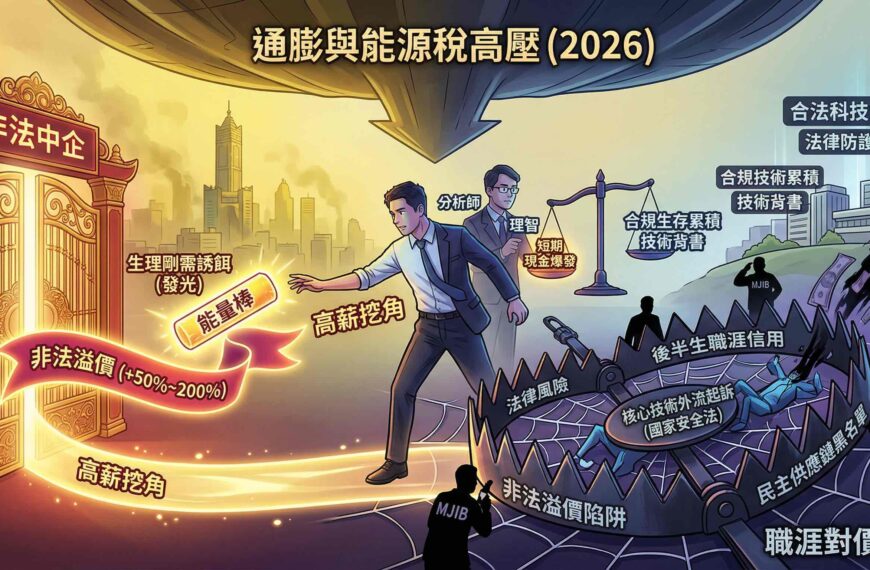 科技人才的職涯對價風險