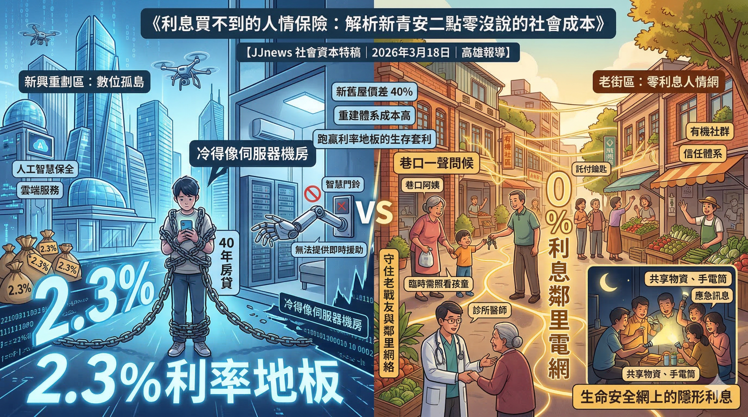 利息買不到的人情保險:解析新青安二點零沒說的社會成本