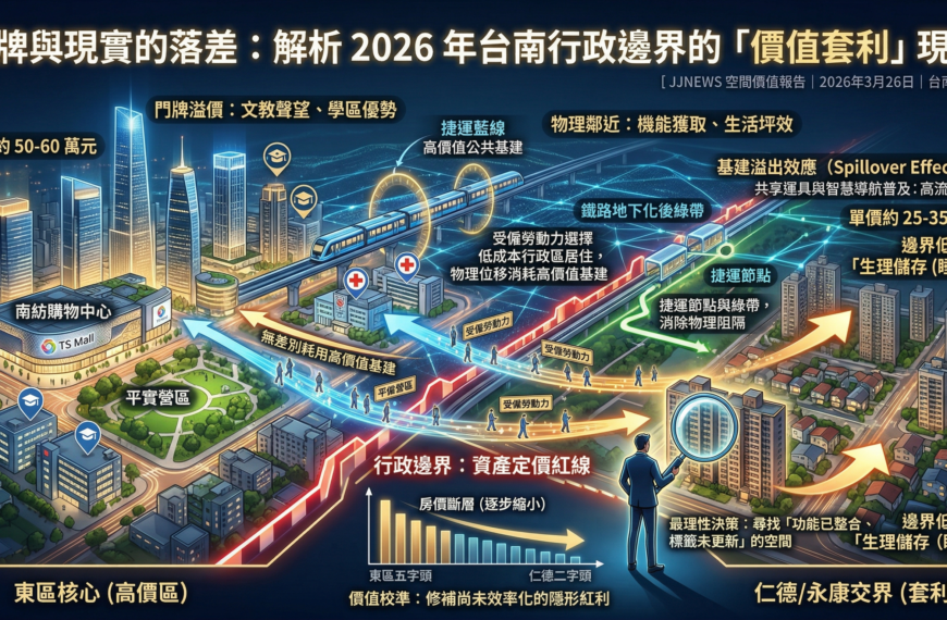 門牌與現實的落差：解析 2026 年台南行政邊界的...